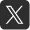X social media icon representing Twitter platform